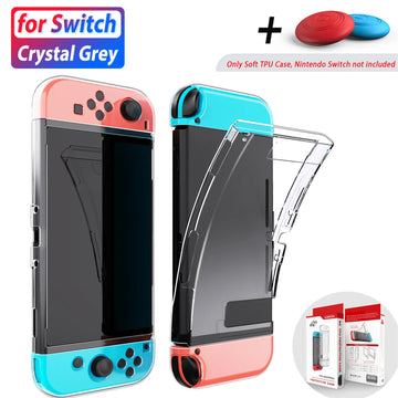 Deksel til Nintendo Switch NS Console Crystal Clear Back Protector Accessories