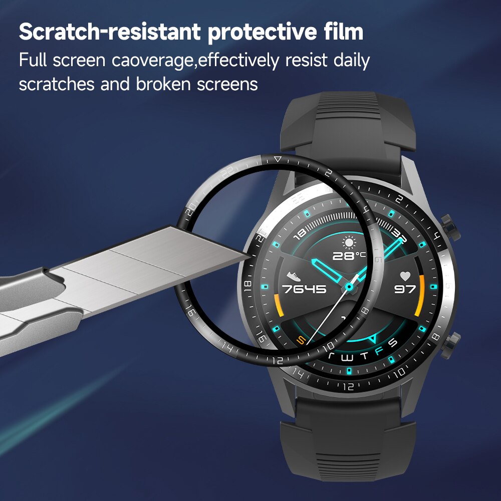Deksel til Huawei Watch 3 Pro GT 2 GT3 Honor Magic 2 46mm GT2e Screen Protector GT2 Pro Case