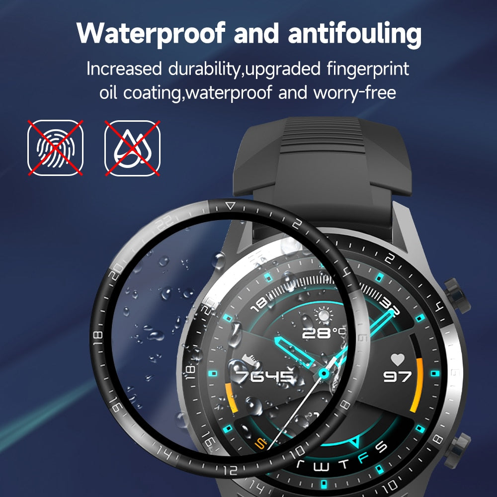 Deksel til Huawei Watch 3 Pro GT 2 GT3 Honor Magic 2 46mm GT2e Screen Protector GT2 Pro Case