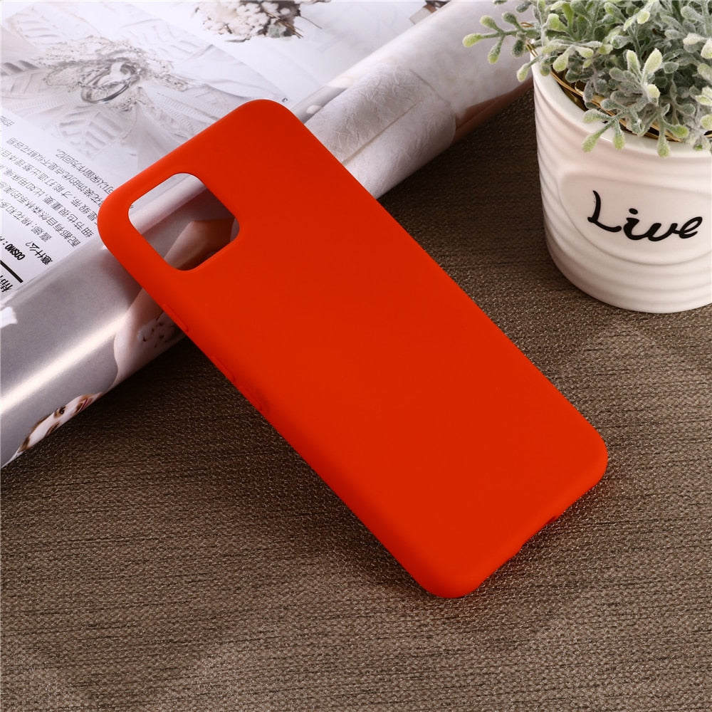 Deksel til Google Pixel 4 A XL Liquid Silicone Protective Cover Google Pixel 4 4A 4G 5A 5G 4XL 5 5XL 6 7 Silky Soft Cover