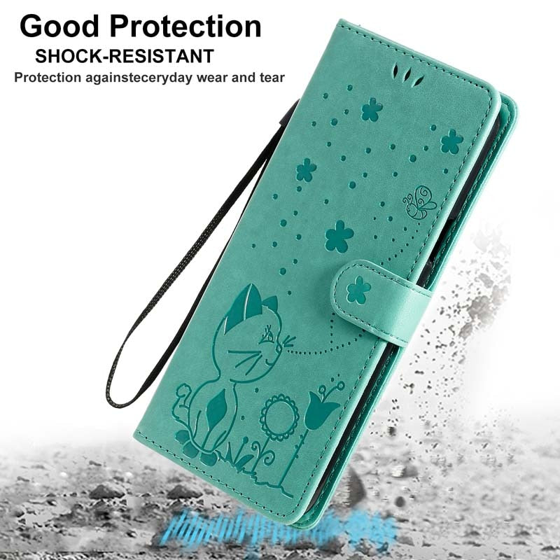 Deksel til LG K22 K40 K40S K41S K50 K50S K51 K51S K61 K42 K52 K92 5G K12 Plus 3D Flip Wallet Card Slot Stand Phone Cover