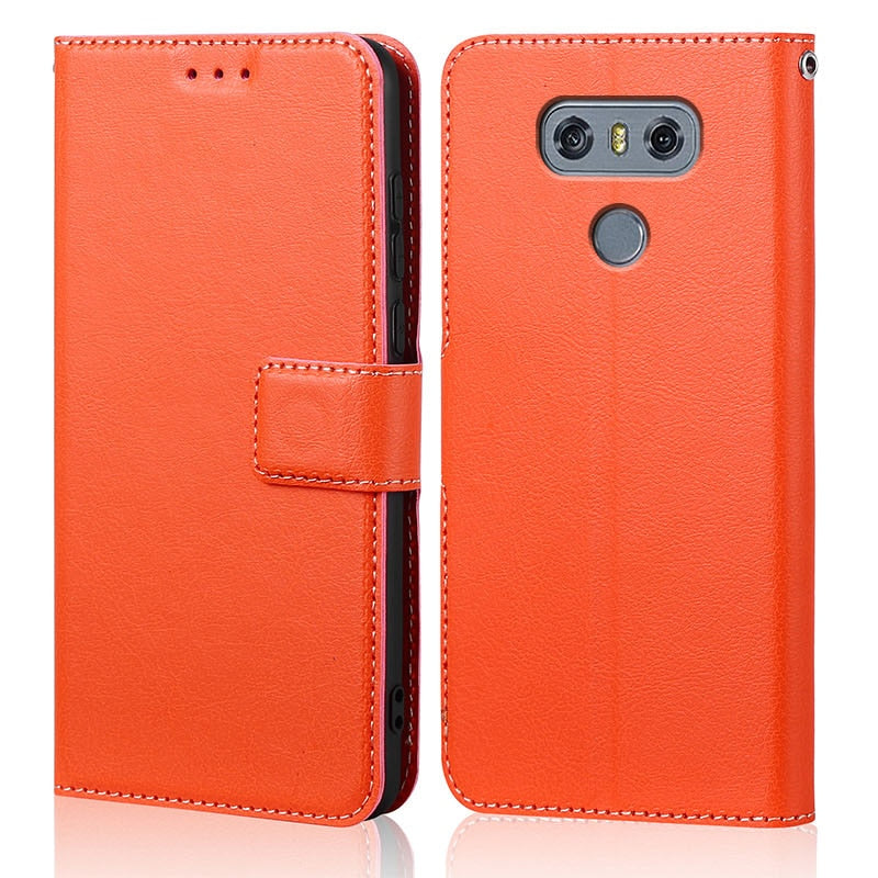 Deksel til LG G6 G 6 H870 H873 H870DS Luxury Wallet PU Leather Magnetic Phone Bags Cases for LG G6 with Card Holder