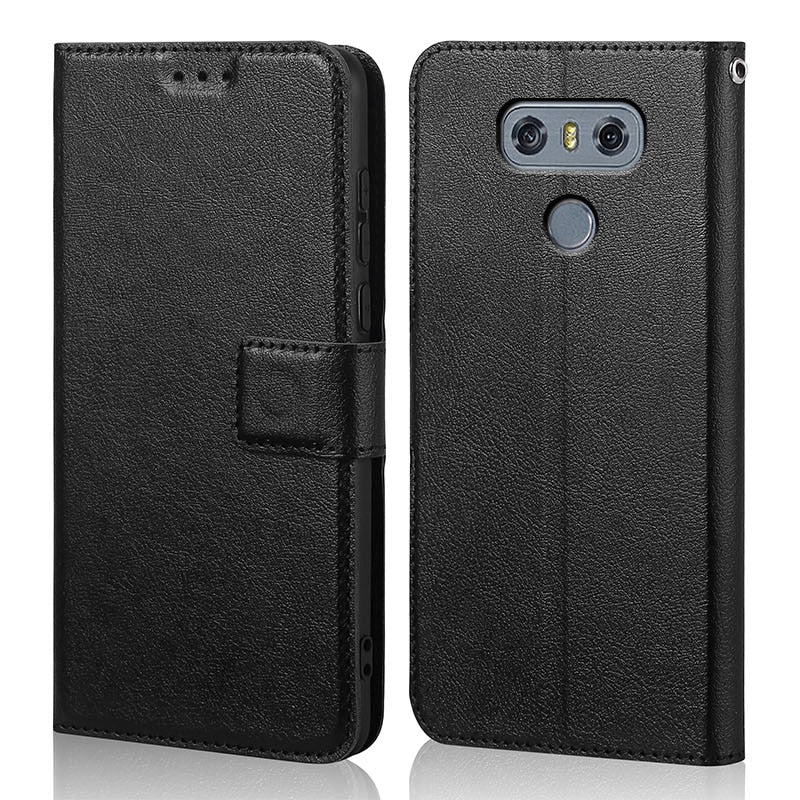 Deksel til LG G6 G 6 H870 H873 H870DS Luxury Wallet PU Leather Magnetic Phone Bags Cases for LG G6 with Card Holder