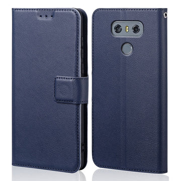 Deksel til LG G6 G 6 H870 H873 H870DS Luxury Wallet PU Leather Magnetic Phone Bags Cases for LG G6 with Card Holder