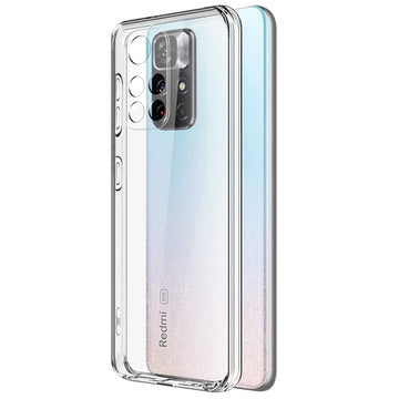 Deksel til Xiaomi Redmi Note 11 10 9 8 Pro Max 11T 10S 9S 9T 8T Clear Soft Case For Redmi 10 9A 9C Coque