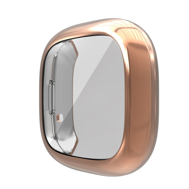 Deksel til Fitbit Sense og Versa 3 galvanisert TPU-deksel (Modell B)