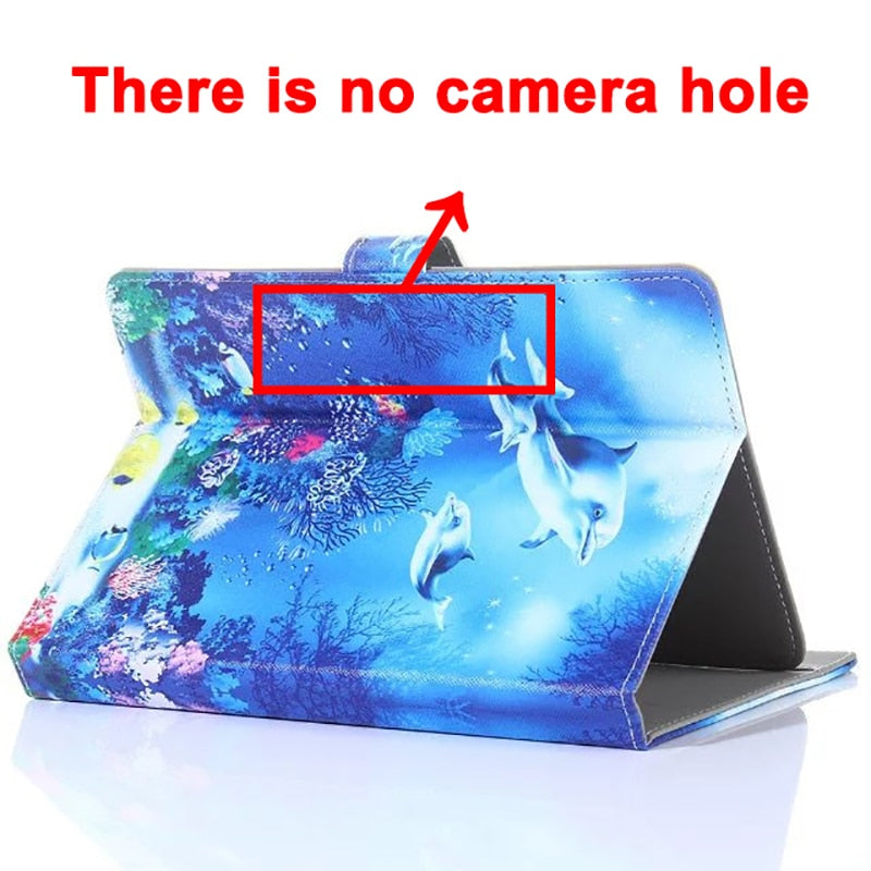 Deksel til Alcatel ONETOUCH ONE TOUCH Pixi 3/3T 1T 10 8082/POP 4/A3 4G 10.1 Inch Tablet Case + gifts