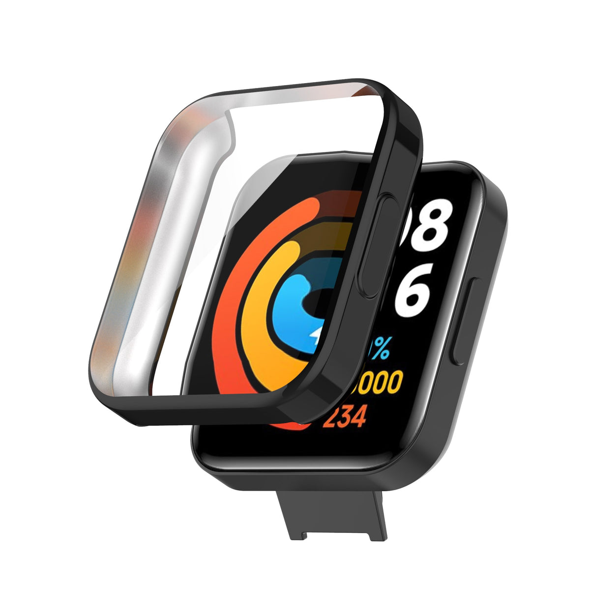 Deksel til Xiaomi Redmi Watch 2 Lite Bracelet Smartwatch Plating Protective Shell Frame