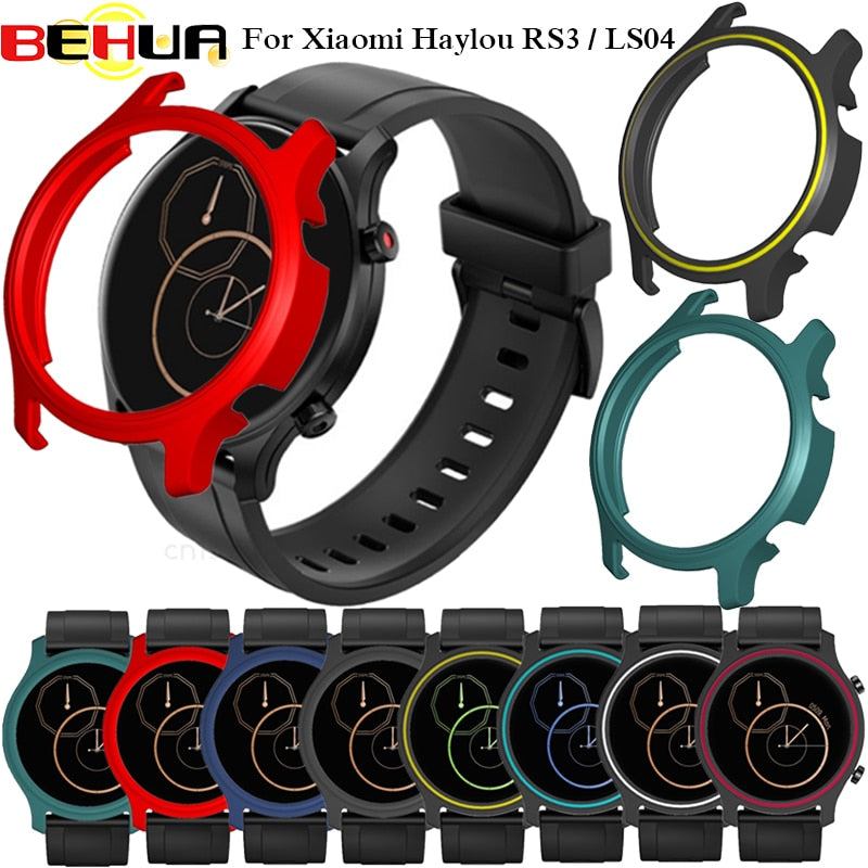 Deksel til Xiaomi watch Haylou LS04 PC Frame Hard beskyttelsesdeksel Cases Bumper