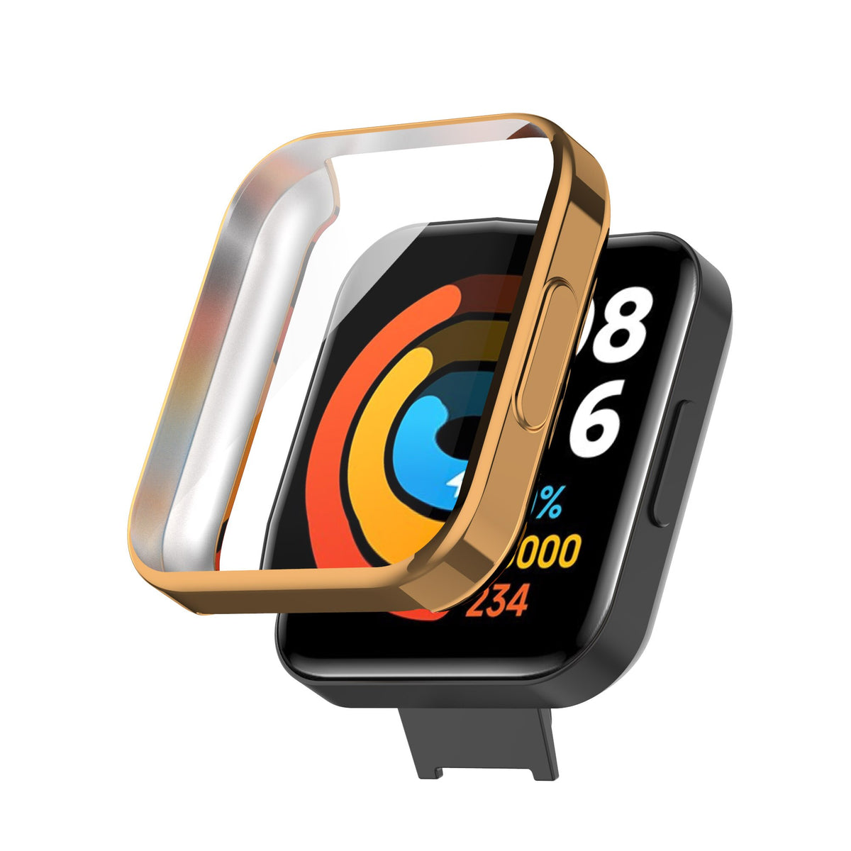 Deksel til Xiaomi Redmi Watch 2 Lite Bracelet Smartwatch Plating Protective Shell Frame