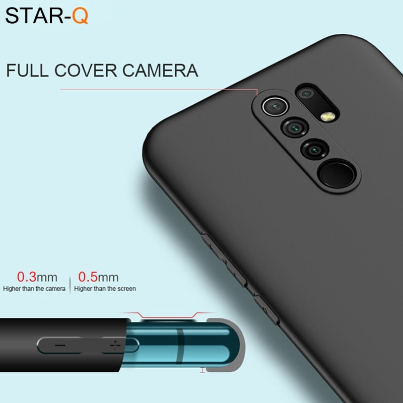 Deksel til Xiaomi Poco X3 Nfc M2 F2 Pro X2 global Original Soft Protective Back Covers deksel