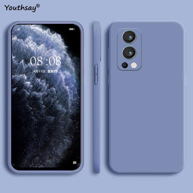Deksel til Oneplus Nord 2 Case Oneplus Nord CE 2 Lite 9 10 Pro Cover Funda Original Liquid Silicone Soft Phone Bumper Oneplus Nord 2