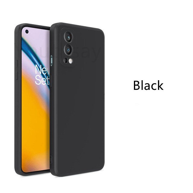 Deksel til Oneplus Nord 2 Case Oneplus Nord CE 2 Lite 9 10 Pro Cover Funda Original Liquid Silicone Soft Phone Bumper Oneplus Nord 2