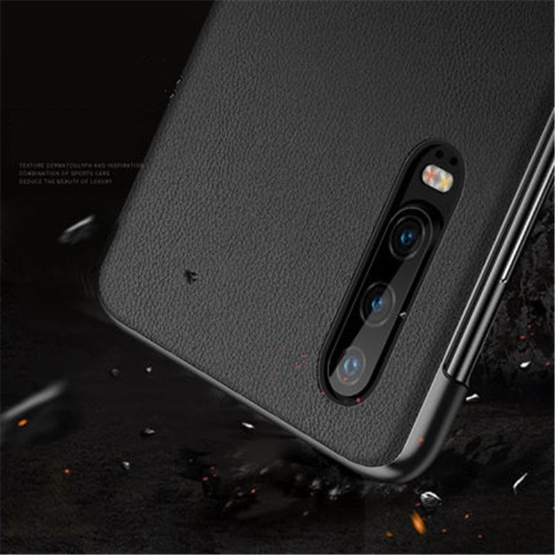 Deksel til Huawei P30 P40 P50 P20 Pro P10 Plus Mate 10 20 30 40 Pro Lite Case Auto Sleep Ultra Thin