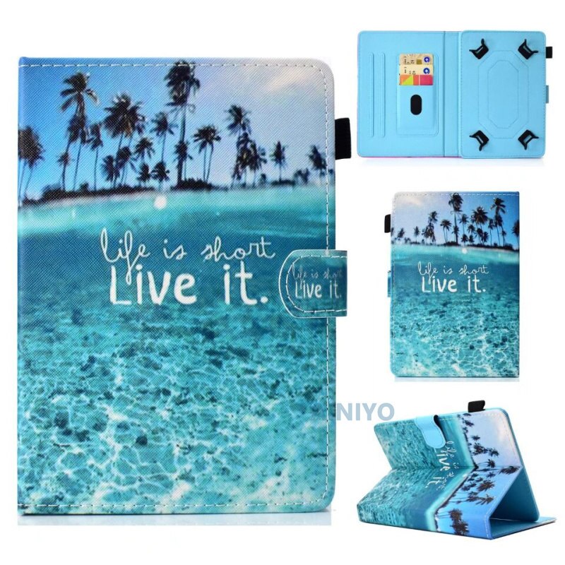 Deksel til Alcatel ONETOUCH ONE TOUCH Pixi 3/3T 1T 10 8082/POP 4/A3 4G 10.1 Inch Tablet Case + gifts