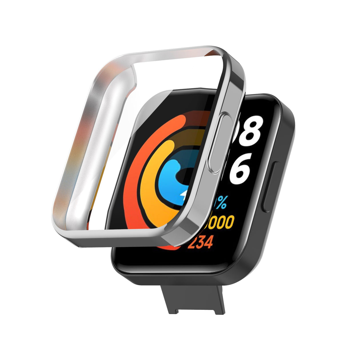 Deksel til Xiaomi Redmi Watch 2 Lite Bracelet Smartwatch Plating Protective Shell Frame