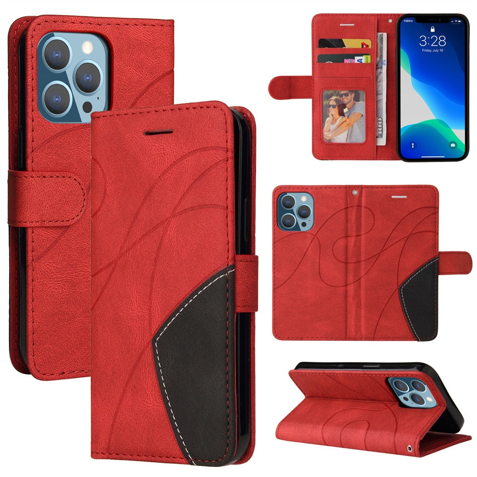 Deksel til LG G9 Velvet 2 Pro Ve2P K40 K41S K51S K40S K50 Q60 K51 K61 Q61 Q630 K42 Stylo 7 6 Card Storage Cases P06G