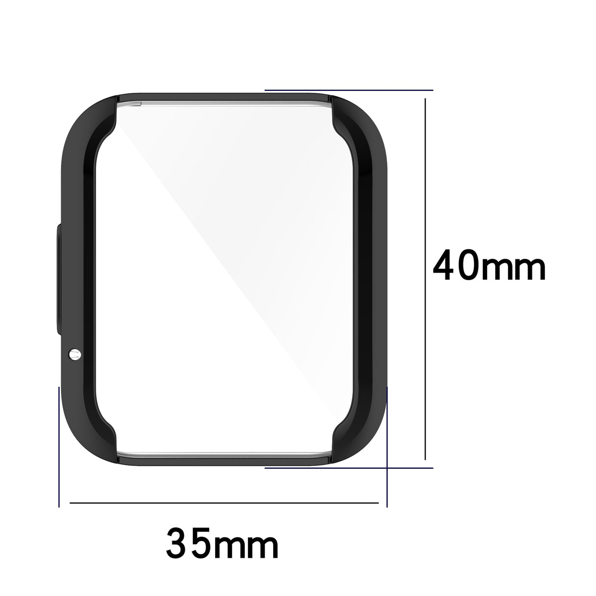 Deksel til Xiaomi Redmi Watch 2 Lite Bracelet Smartwatch Plating Protective Shell Frame