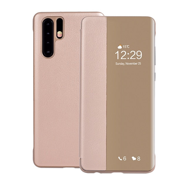 Deksel til Huawei P30 P40 Pro P30pro P20 Lite P10 Plus P 30 20 10 P10plus P20lite P20pro Smart View Case