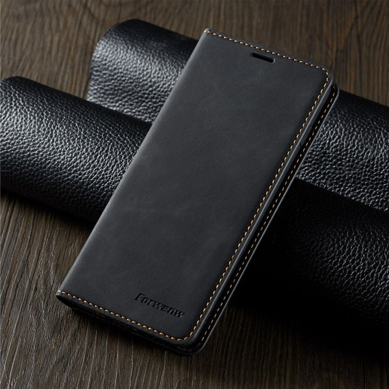 Deksel til Huawei P40 Mate 30 20 P30 P20 Pro Lite P Smart Plus 2020 2019 Honor10lite Wallet Card Flip Phone Cover