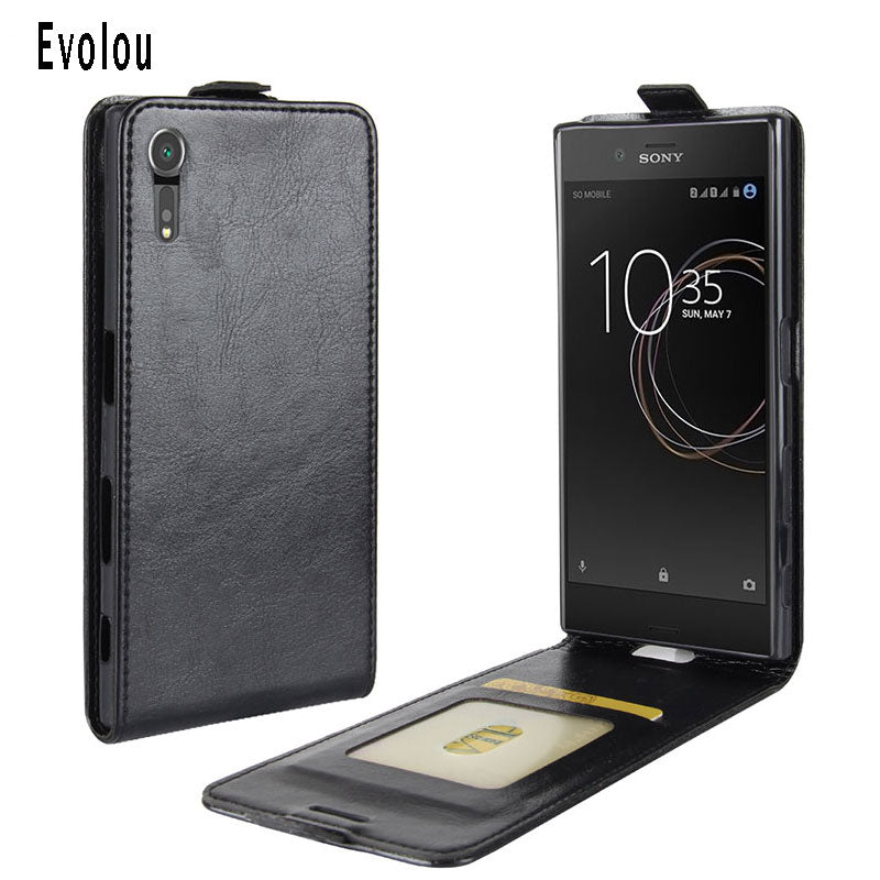 Deksel til Sony Xperia XZ XZ1 XZ2 Case Flip Leather Phone Cover for Sony Xperia XZ1 Compact / XZ2 Compact Phone Bag G8341