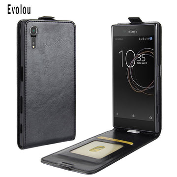 Deksel til Sony Xperia XZ XZ1 XZ2 Case Flip Leather Phone Cover for Sony Xperia XZ1 Compact / XZ2 Compact  Phone Bag G8341