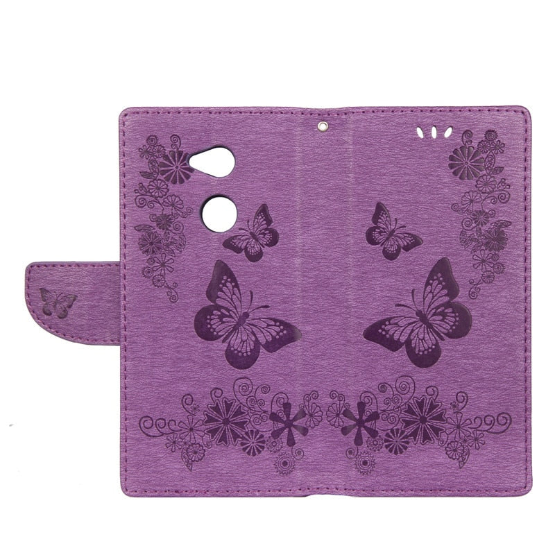 Deksel til Sony Xperia XA1 XA2 Ultra XZ2 XZ3 XZ1 Compact XZ Premium L1 E5 case cover Wallet Phone Bag Cases