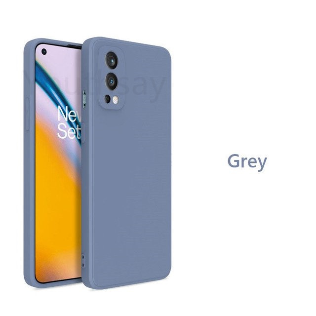 Deksel til Oneplus Nord 2 Case Oneplus Nord CE 2 Lite 9 10 Pro Cover Funda Original Liquid Silicone Soft Phone Bumper Oneplus Nord 2