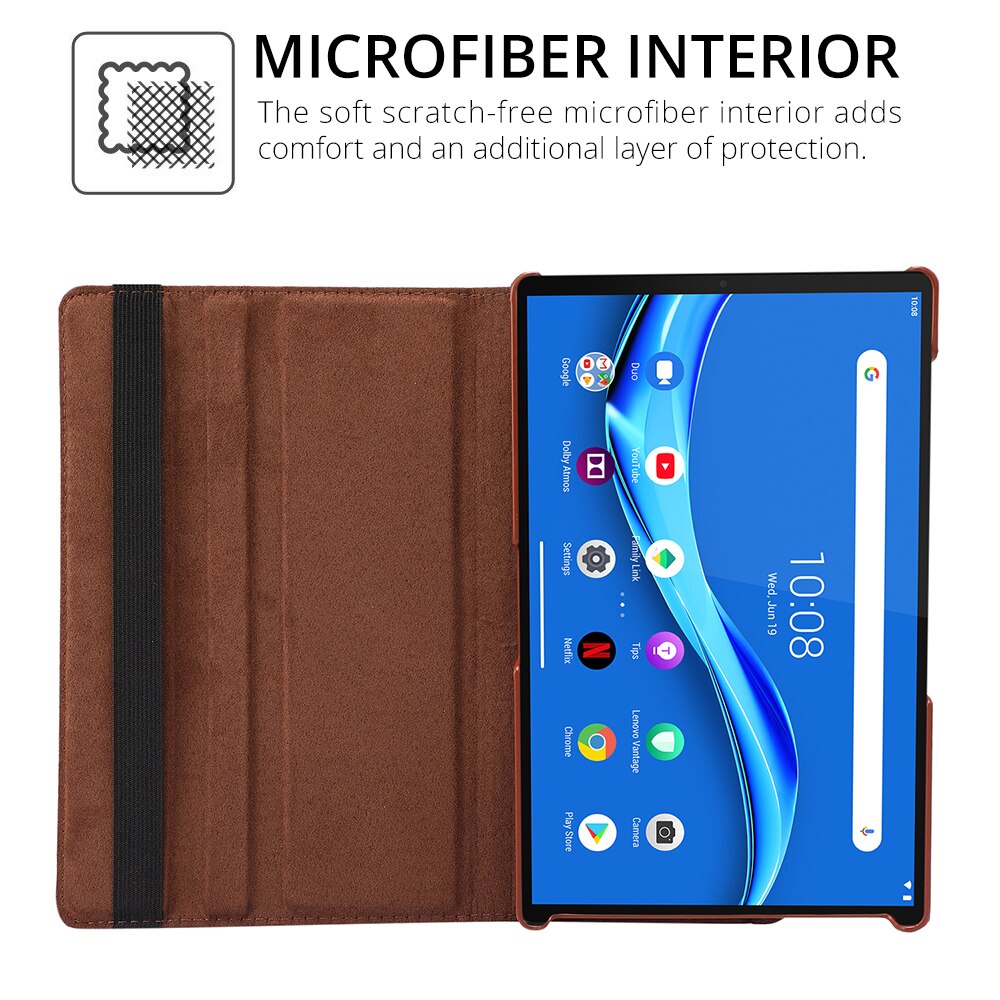 Deksel til Lenovo Tab M10 Plus 10.6 10.3 3rd 2nd Gen 10.1 TB-X606 X306 X605F M8 8505F P11 Pro J606 J607 J706 Tablet Cover