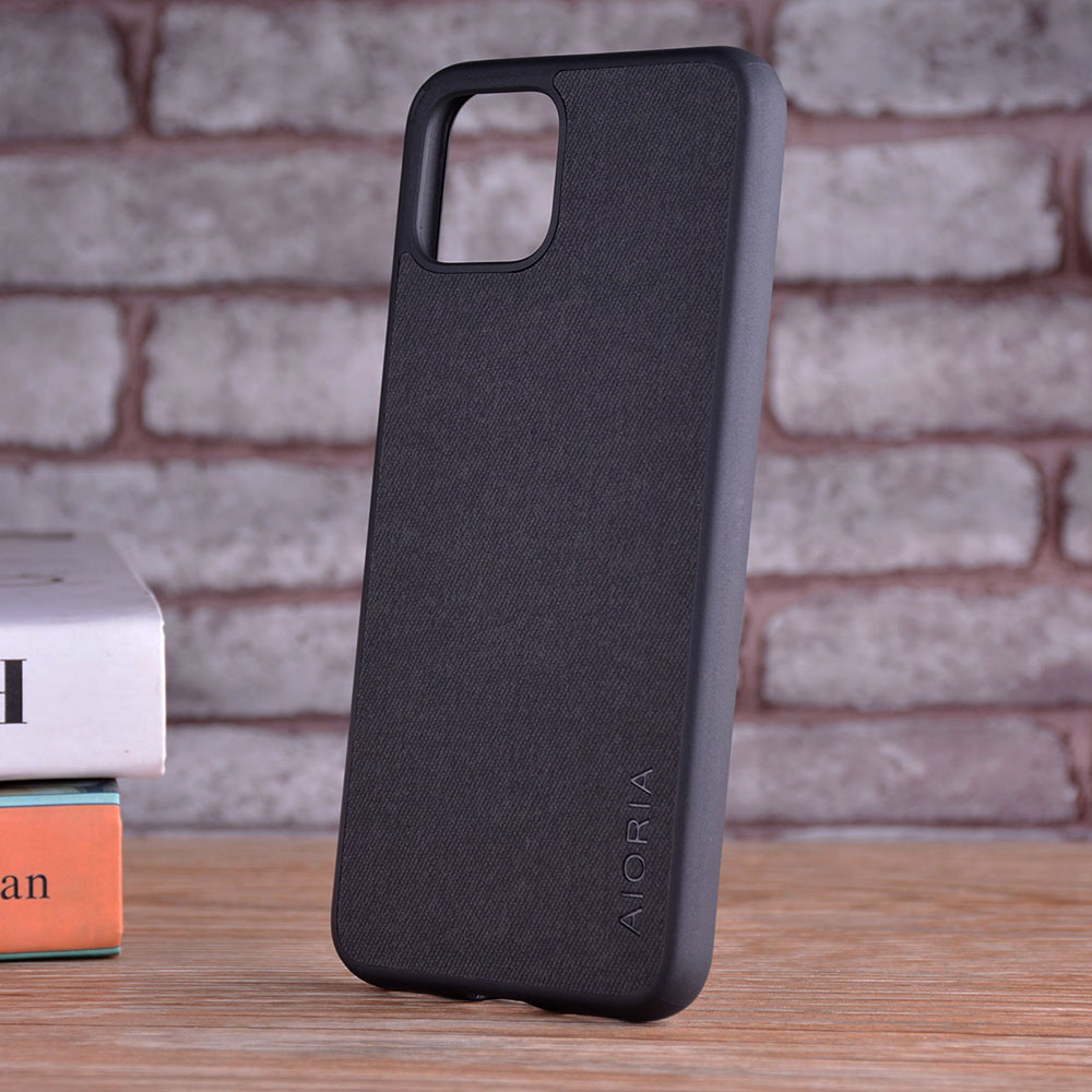 Deksel til Google Pixel 4 4 XL 5 coque Luxury textile Leather skin soft TPU hard phone cover for Google Pixel 4 4 XL case
