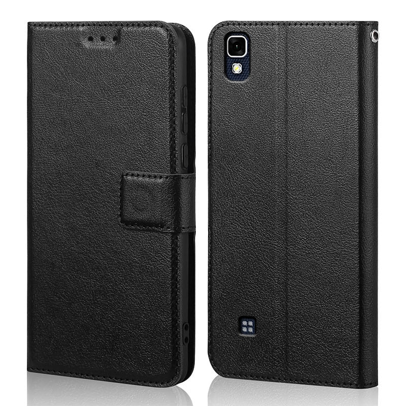 Deksel til LG X Power K220DS Luxury Wallet PU Leather Magnetic Phone Bags Cases for LG X Power with Card Holder