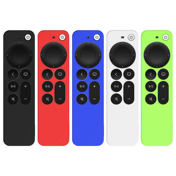 Deksel til Apple TV 4K 2nd Gen Siri Remote Control Anti-Slip Durable Silicon Shockproof Cover