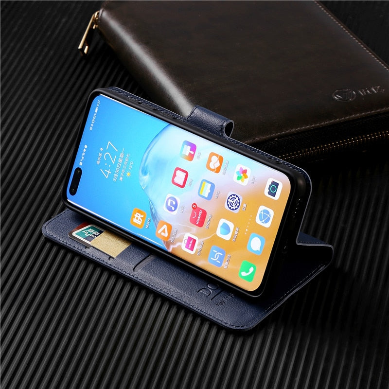 Deksel til LG G6 G 6 H870 H873 H870DS Luxury Wallet PU Leather Magnetic Phone Bags Cases for LG G6 with Card Holder