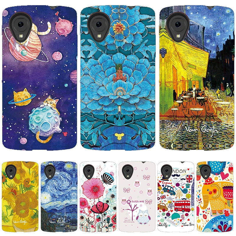 Deksel til for LG Google Nexus 5 D821 D820 Cover Silicone Soft TPU Protective Phone Cases Coque
