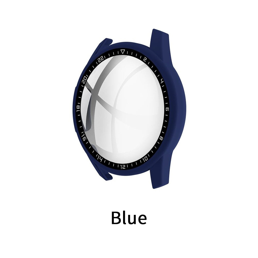 Deksel til Huawei Watch GT 2 46mm/42mm Accessories Full Coverage Bumper Screen Tempered Protector gt2 46mm 42mm Cover