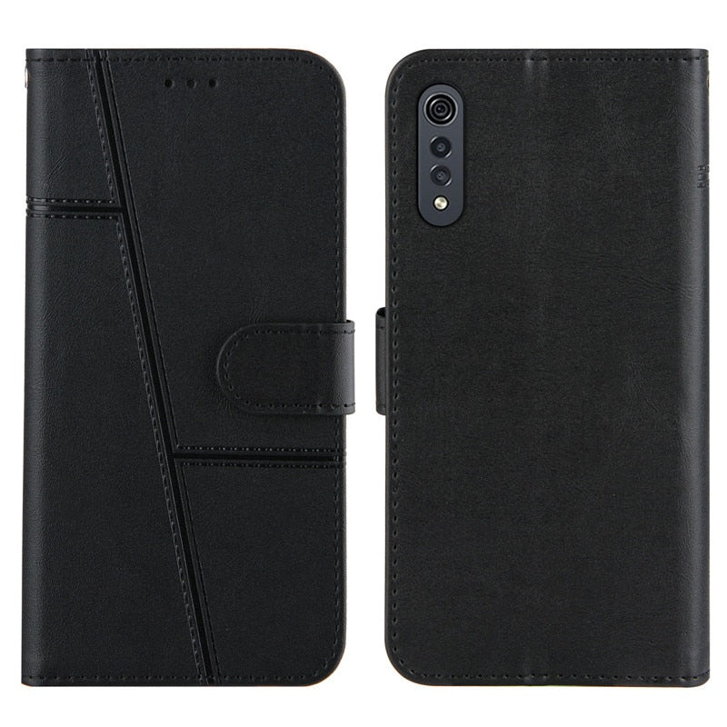 Deksel til LG Velvet Case Flip Wallet Book Cover For LG Velvet 5G Phone Case on for LG Velvet LM-G900N LM-G910 Protective Cases Coque