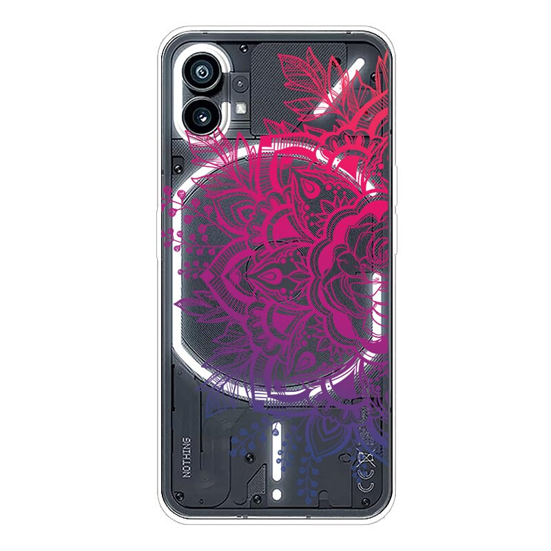 Deksel til Nothing Phone One / Nothing Phone 1 Case TPU Silicone Soft Clear Case for Nothing Phone 1 Cover Phone1 6.55 inch Transparent