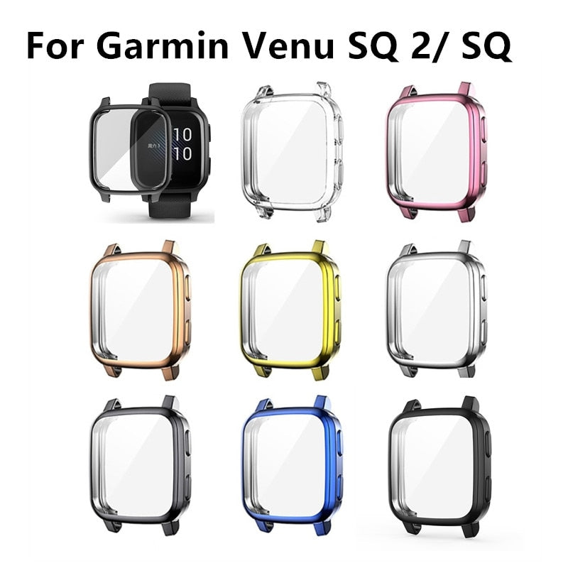 Deksel til Garmin Venu SQ 2 heldekkende TPU