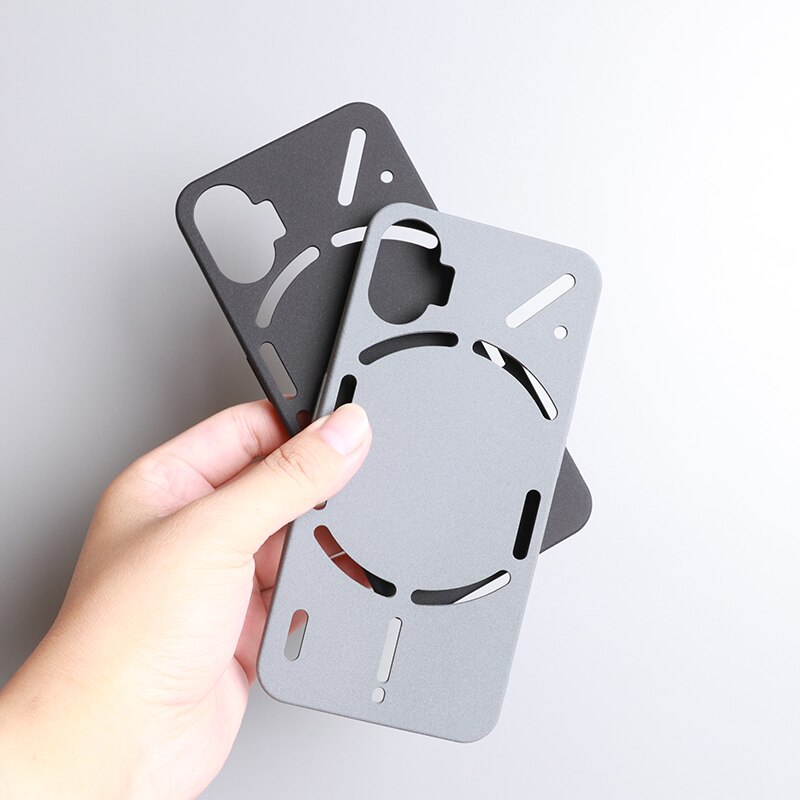 Deksel til Nothing Phone 1 Phone1 One A063 Case Hollow Out Sand Matte Soft Full Protect Anti-fall Anti-fingerprint Cover Shell Fundas