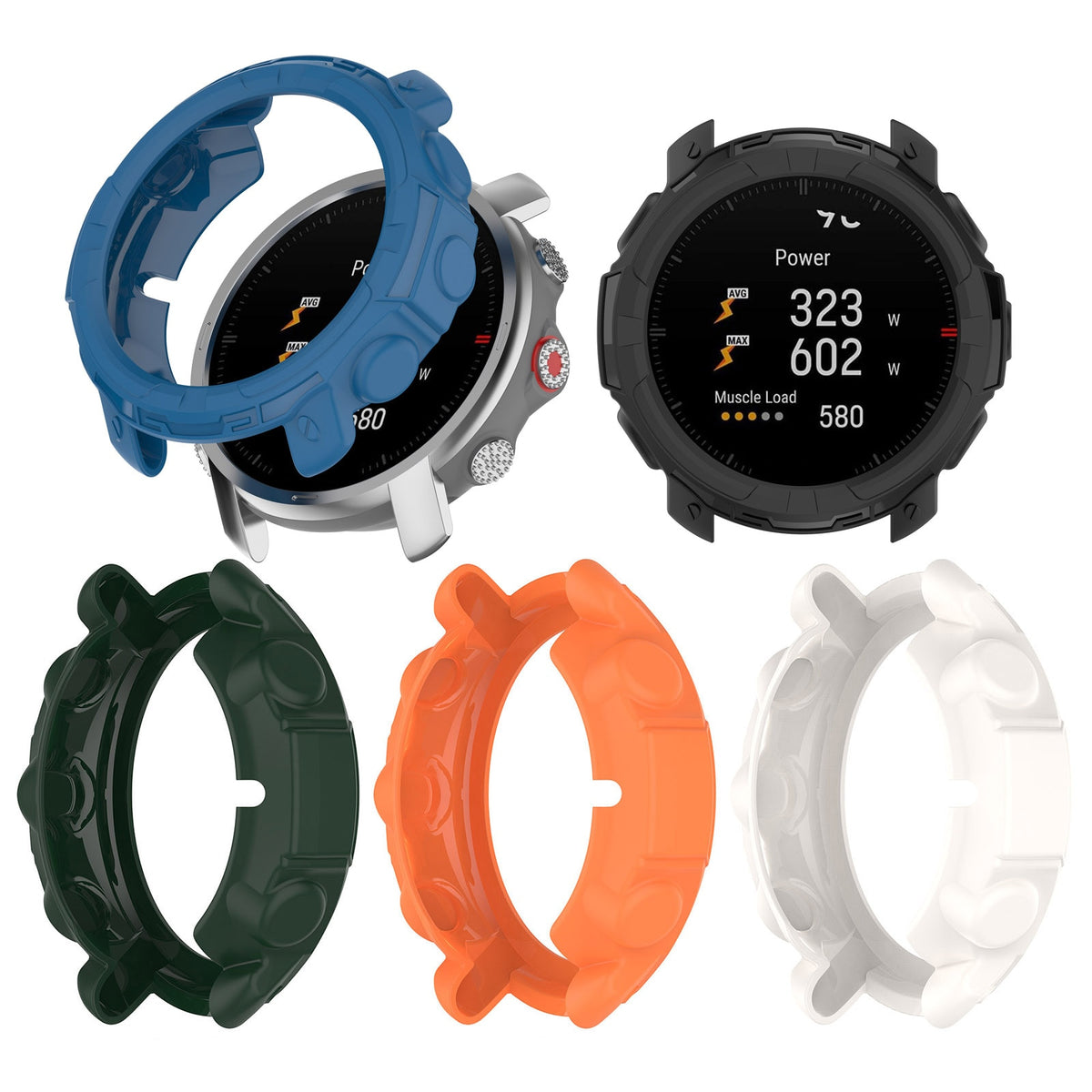Deksel til Polar Grit X Pro med herdet glass (Versjon A)