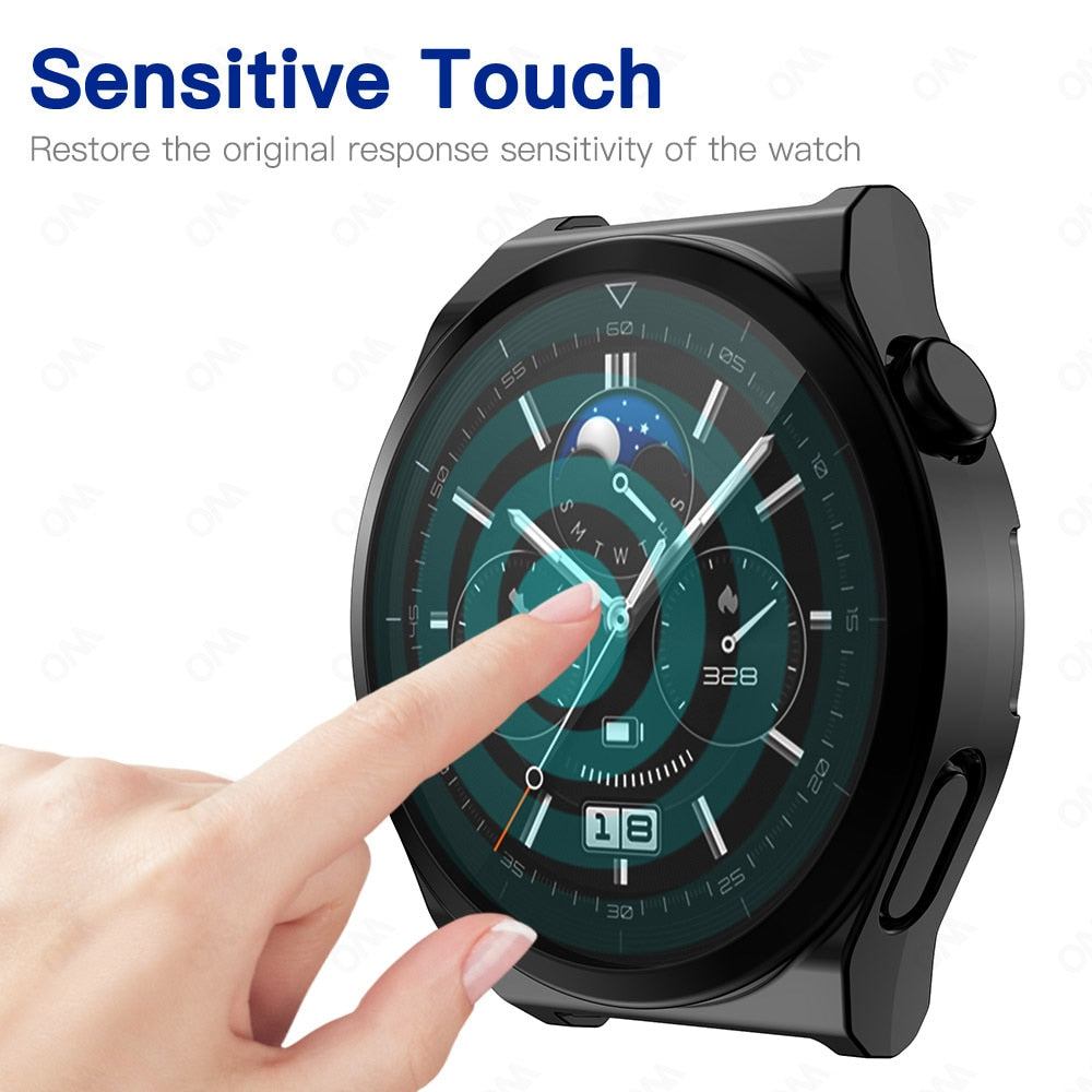Deksel til Huawei Watch GT3 Pro GT2 2 GT2E 2E 42mm 43MM 46mm Full Cover Protective Bumper TPU Case Accessories