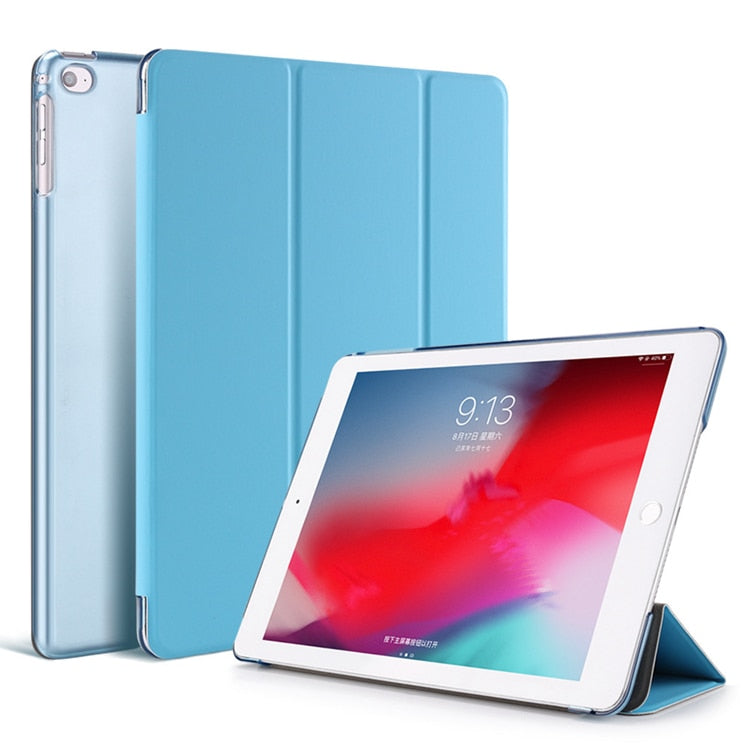 Deksel til iPad 9.7 5th 6th deksel for iPad Air 1 Air 2 PU deksel for Ipad Mini 1 2 3 7.9 4 5 Stand deksel for iPad Mini 6 8.3 2021