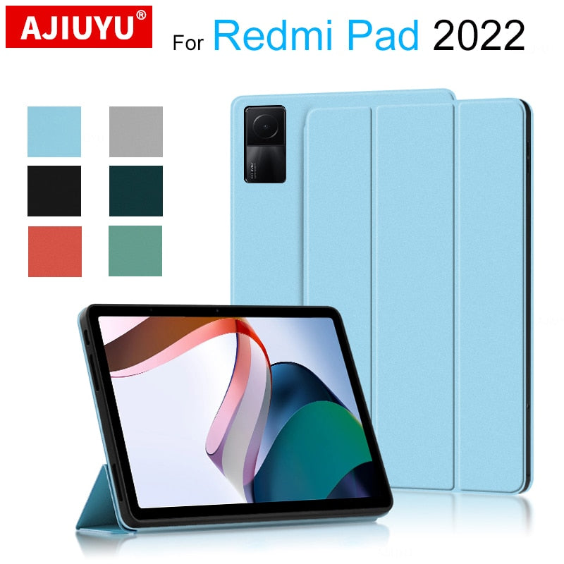 Deksel til XIAOMI Redmi Pad 10.61" 2022 Flip Stand PU Protective deksel For Redmi Pad 10.61 tommer Nettbrett Cases