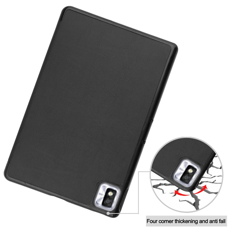 Deksel til TCL Tab 10s 9080G 10.1 inch 2021 Tablet Case Kids Magnetic Folding Smart Cover Funda for TCL 10 9081X 10.1inch Tablet Cover