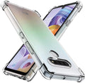 Deksel til LG Stylo 6 Case Clear Transparent Reinforced Corners TPU Shock-Absorption Flexible Cell Phone Cover for LG Stylo 6(Clear)