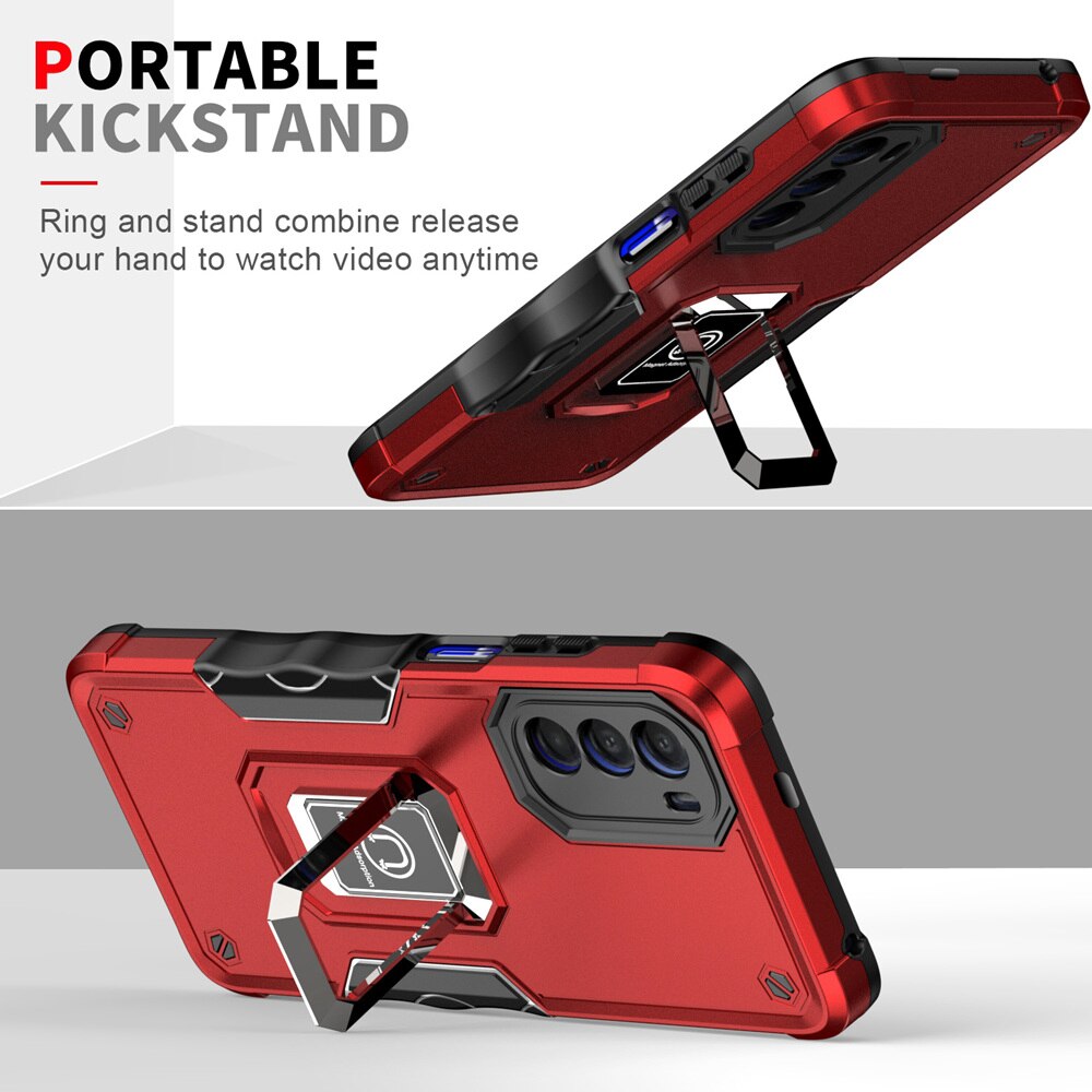 Deksel til Motorola MOTO G52 5G G71 G51 G41 G31 G50 G60 S Ring Stand Phone Back Cover for MOTO G 5G 2022