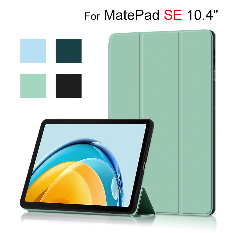 Deksel til Huawei MatePad SE 10.4" 2022 Flip Stand PU Protective Cover For Matepad SE 10.4 Inch AGS5-L09 AGS5-W09 Tablet Cases