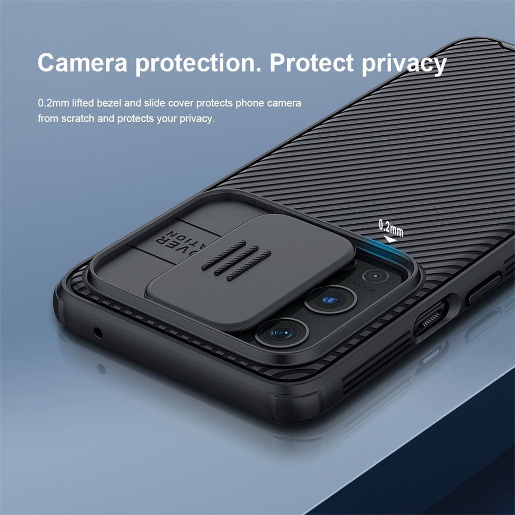 Deksel til OnePlus 9 Pro 9R 9RT Case OnePlus9 Cover NILLKIN CamShield Case Slide Camera Lens Protection Back Shell For One Plus 9 Pro
