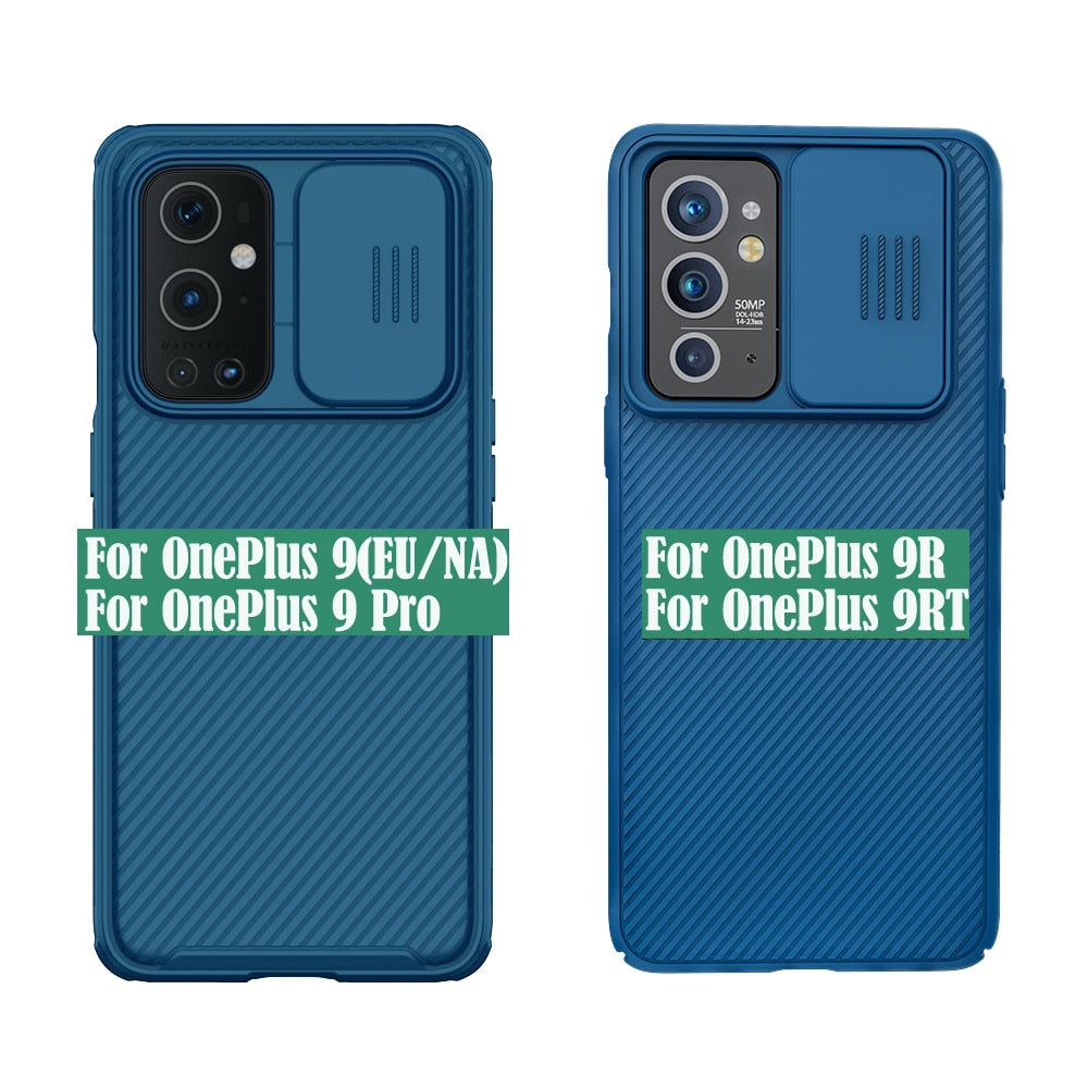 Deksel til OnePlus 9 Pro 9R 9RT Case OnePlus9 Cover NILLKIN CamShield Case Slide Camera Lens Protection Back Shell For One Plus 9 Pro