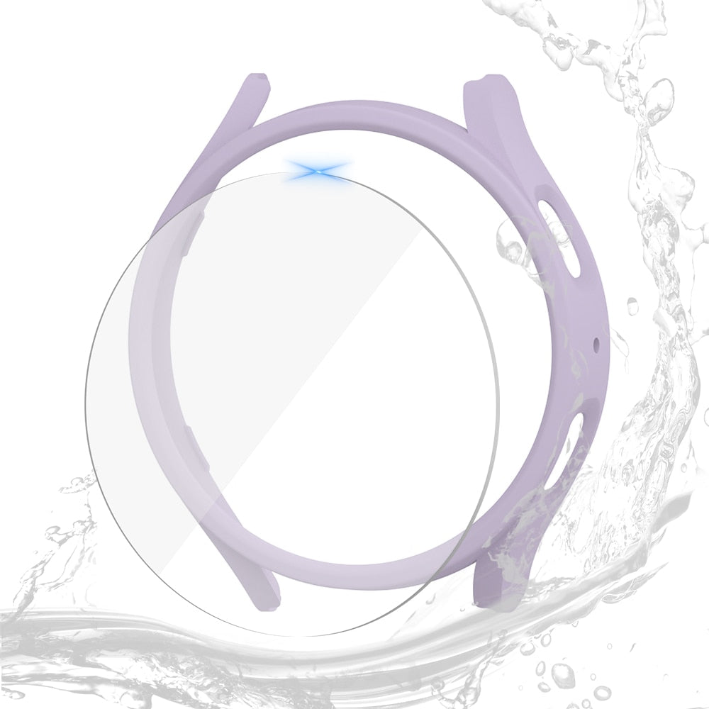Deksel til Samsung Galaxy Watch 5/5 Pro Waterproof PC Galaxy Watch 5 40mm 44mm Watch 5 Pro 45mm +Skjermbeskytter